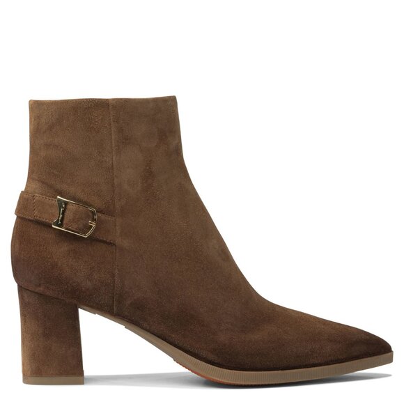 Santoni Suede Ankle Boots 65Mm IT 38 Women - Picture 1 of 5